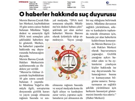 Müslüme davasında yayın yasağına uymayanlara suç duyurusu