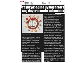 Müslüme davasında yayın yasağına uymayanlara suç duyurusu