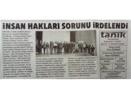 İnsan Haklarına Bakış Paneli yapıldı