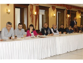 MERSİN KENT KONSEYİ ARALIK AYI OLAĞAN YÜRÜTME KURULU TOPLANTISI, BAROMUZUN EV SAHİPLİĞİNDE YAPILDI