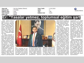 BASINDA BAROMUZ (Başkanımızın Özgecan Aslan Anısına Mesajı)