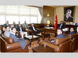 ÇAĞ ÜNİVERSİTESİ GENÇ HUKUKÇULAR KULÜBÜ’NDEN BARO BAŞKANIMIZA ZİYARET