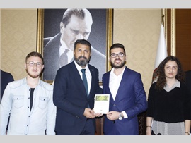 ÇAĞ ÜNİVERSİTESİ GENÇ HUKUKÇULAR KULÜBÜ’NDEN BARO BAŞKANIMIZA ZİYARET