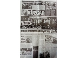 "Eşitlikten Vazgeçmiyoruz" Paneli