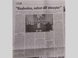 BASINDA BAROMUZ (Yeşilboğaz, "Seçimin Kaybedeni Nefret Dili Olmuştur")