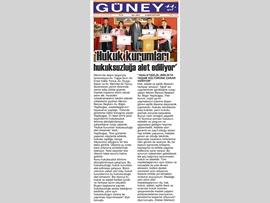 BASINDA BAROMUZ (Yeşilboğaz: "Yerel Seçim Hukuksuzluk İklimine Dönüştü")