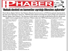 BASINDA BAROMUZ (Av. Gazi Özdemir: "Hukuk Devleti ve Kuvvetler Ayrılığı İlkesine Aykırıdır")