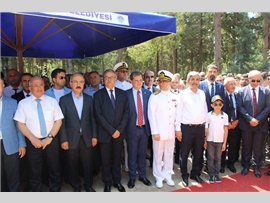 BARO BAŞKANIMIZ BİLGİN YEŞİLBOĞAZ, ŞEHİTLİKTE 15 TEMMUZ ŞEHİTLERİNİ ANDI