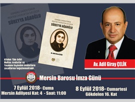 Mersin Barosu İmza Günü
