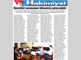 BASINDA BAROMUZ (Yeşilboğaz:  "Ülkemizin Daha Beter Olmasına İzin Vermeyeceğiz")
