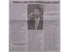 BASINDA BAROMUZ (Hiroşima Katliamı Yıldönümü)