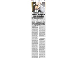 BASINDA BAROMUZ (Yeşilboğaz: "Tüm avukatlara verilen verilen bir gözdağıdır")
