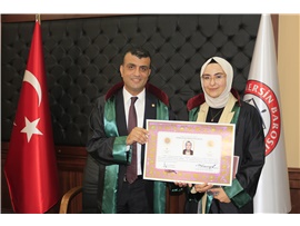 17 STAJYER AVUKATIMIZ ADALET MÜCADELESİ VERMEK İÇİN CÜBBE GİYDİ