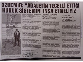 Mersin Barosu adli yıl açılış resepsiyonu düzenledi