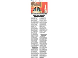 Barolardan orman yangınlarına karşı dayanışma çağrısı