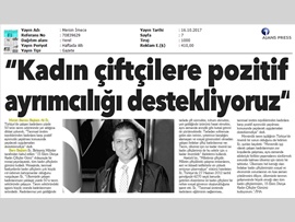 BASINDA BAROMUZ (Başkanımızın 'Dünya Kadın Çiftçiler Günü' Mesajı)