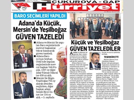 BASINDA BAROMUZ (Baro Başkanımız Av. Bilgin Yeşilboğaz, Yeniden Başkan Seçildi)