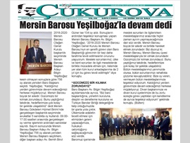 BASINDA BAROMUZ (Baro Başkanımız Av. Bilgin Yeşilboğaz, Yeniden Başkan Seçildi)