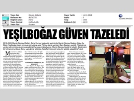 BASINDA BAROMUZ (Baro Başkanımız Av. Bilgin Yeşilboğaz, Yeniden Başkan Seçildi)