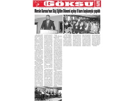 BASINDA BAROMUZ (Staj Eğitim Dönemi Açılışı, 9 Baro Başkanının Katılımıyla Yapıldı)