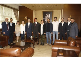 ÇHD MERSİN ŞUBE YÖNETİMİNDEN ZİYARET