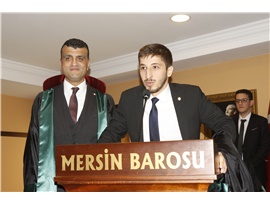 10 STAJYER AVUKATIMIZ CÜBBE GİYDİ