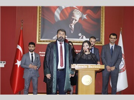 YEŞİLBOĞAZ:  “DEMOKRATİK VE ÇAĞDAŞ HUKUKUN YENİDEN TESİSİNDE ÖNCÜ ROL ALMALIYIZ”
