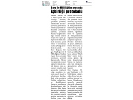 BASINDA BAROMUZ (Mersin Barosu ve İl Milli Eğitim Müdürlüğü Çocuklar İçin Protokol İmzaladı)