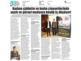 BASINDA BAROMUZ (Av. Şirin Güner: "Şiddetin Önlenmesinde Medyaya Büyük Görev Düşüyor)