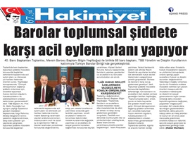 BASINDA BAROMUZ (Barolar Toplumsal Şiddete Karşı Acil Eylem Planı Yapıyor)