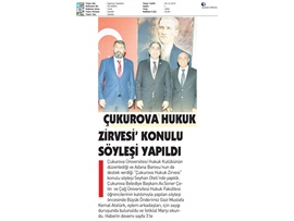BASINDA BAROMUZ (Yeşilboğaz: "Hukuk Güvenliği Yoksa, Kimse Güvende Değildir")