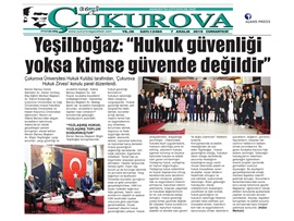 BASINDA BAROMUZ (Yeşilboğaz: "Hukuk Güvenliği Yoksa, Kimse Güvende Değildir")