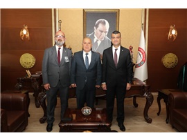 MERSİN İL EMNİYET MÜDÜRÜ MEHMET ASLAN’DAN ZİYARET