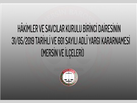 HAKİM VE SAVCILAR KURULU KARARNAMESİ