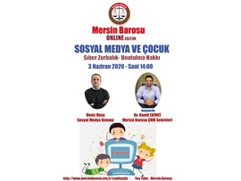 'SOSYAL MEDYA VE ÇOCUK' KONULU ONLINE EĞİTİM