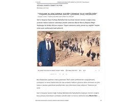 Baro Başkanları, Van'da mermer ocağı yapımına tepki gösteren halka saldırıları kınadı