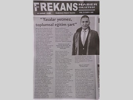 BASINDA BAROMUZ (Başkanımızın Özgecan Aslan Anısına Mesajı)