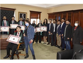 11 STAJYER AVUKATIMIZ CÜBBE GİYDİ