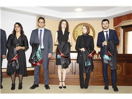 11 STAJYER AVUKATIMIZ CÜBBE GİYDİ