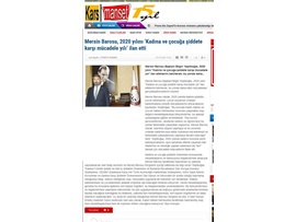 BASINDA BAROMUZ (Mersin Barosu 2020 Yılını, Kadına ve Çocuğa Şiddete Karşı Mücadele Yılı İlan Etti)