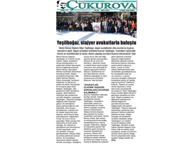 BASINDA  BAROMUZ (Yeşilboğaz Stajyer Avukatlarla Kahvaltıda Buluştu)