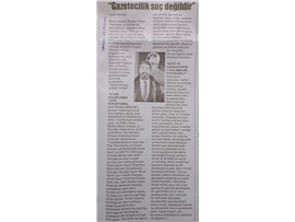 BASINDA BAROMUZ (Yeşilboğaz: "Gazetecilik Suç Değildir")