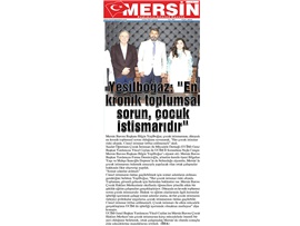 BASINDA BAROMUZ (Yeşilboğaz: "En Kronik Toplumsal Sorun Çocuk İstismarıdır")