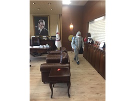 MERSİN BAROSU’NDAN KORONA VİRÜSE KARŞI İLAÇLAMA