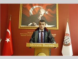 BAŞKAN VEKİLİMİZ AV. GAZİ ÖZDEMİR:  “GENÇ AVUKATLARIMIZA ÖNEM VERİYORUZ”