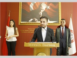 BAŞKAN VEKİLİMİZ AV. GAZİ ÖZDEMİR:  “GENÇ AVUKATLARIMIZA ÖNEM VERİYORUZ”
