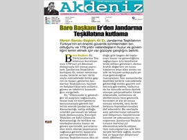 BASINDA BAROMUZ (JANDARMA TEŞKİLATI KUTLAMASI) 16.06.2017
