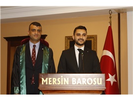 2 STAJYER AVUKATMIZ CÜBBE GİYDİ