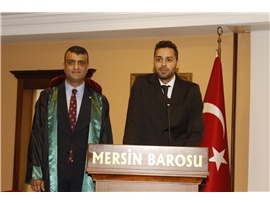2 STAJYER AVUKATMIZ CÜBBE GİYDİ
