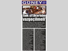 BASINDA BAROMUZ (Mersin Kent Konseyi Ziyareti)